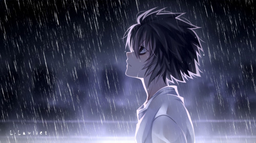 light yagami in rain death note hd anime 1920x1080[1]