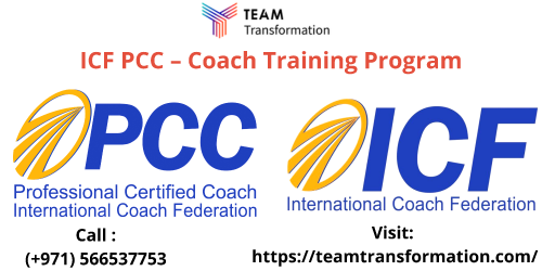Being an Accredited Coach Training Program (ACTP) provider, Team Transformation Institute provides complete ICF PCC Coach Training Program including mentor coaching. ICF PCC Coach Training Program is ideal for those who wish to become a professional certified coach. Reach Team Transformation to know more. Call Now: +971566629001.
