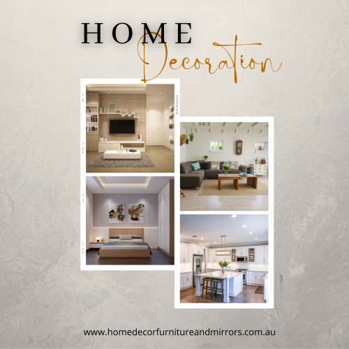 Home Decor Furniture expertly crafted collections offer a wide range of stylish furniture, accessories, decor, and for more information in Queensland, Melbourne, Brisbane and Sydney.

https://www.homedecorfurnitureandmirrors.com.au/collections/furniture