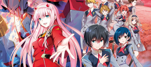 shop by anime top banner DARLING in the FRANXX