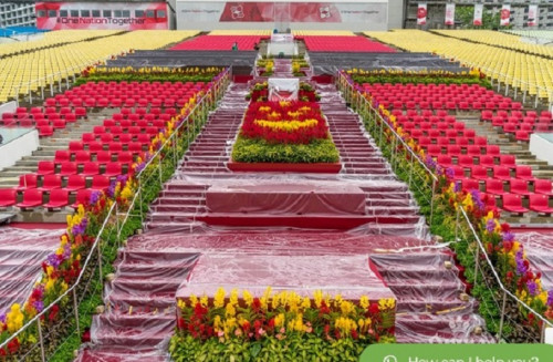 Singapore's best event plant display rental. Prince’s Landscape Pte Ltd provides a broad selection of green walls, festival plants, and flower backdrop decorations for events across the country. Request a quote now.
