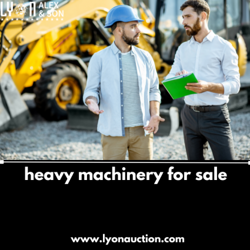 Whether you're in the construction industry or any other field that requires heavy equipment, finding the right machinery for your needs is crucial. With so many options available, it can be overwhelming to determine which type of equipment will best serve your purpose. In this post, we'll explore the advantages and disadvantages of different types of heavy machinery for sale and provide tips on how to find the perfect fit for your project. So let's get started!

The Significance of Finding Suitable Equipment For Specific Needs

When it comes to heavy machinery, one size definitely does not fit all. The significance of finding suitable equipment for specific needs cannot be overstated. Using the wrong type of equipment can lead to safety hazards, decreased efficiency, and even project failure.

Choosing the right machinery ensures that you are operating in compliance with industry regulations and safety standards. Different types of equipment have unique capabilities and limitations which should be considered before making a purchase or rental decision.

The advantages and disadvantages of different types of heavy machinery
When it comes to used equipment for sale, there are several types that serve different purposes. Each type has its own set of advantages and disadvantages depending on the specific needs of the construction project.

Excavators, for example, are versatile machines that can handle a wide range of tasks such as digging trenches and demolishing structures. They also come in various sizes which makes them suitable for both large and small-scale projects. However, they tend to be slow-moving which can affect productivity.

Cranes are another popular choice for construction projects due to their ability to lift and move heavy objects vertically or horizontally within a site. However, they require skilled operators who must adhere strictly to safety guidelines because accidents involving cranes can result in serious injuries or fatalities.

Exploring Available Options

Finding the right heavy machinery for your needs is crucial in ensuring that your construction or industrial project runs smoothly and efficiently. It's important to consider all the available options before making a purchase or bidding on equipment at construction material auctions.

By understanding the advantages and disadvantages of different types of heavy machinery, you can make an informed decision that will benefit your business in the long run. Additionally, working with a reputable heavy equipment trader can give you peace of mind knowing that you're investing in quality equipment.

For More Info:-https://www.lyonauction.com/
