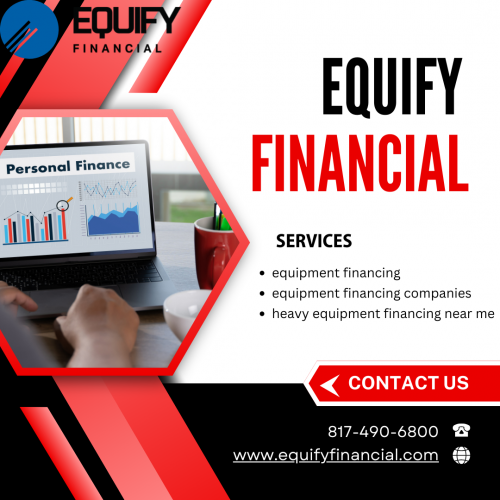You desire to accelerate the development of your business but lack the funds to purchase new equipment. Equipment financing could be your solution! With this financial option, businesses can acquire the necessary tools and resources without spending a substantial quantity of money up front. We will discuss the advantages of equipment financing, its operation, and the categories of equipment that can be financed. Let's investigate how this option could propel your business to greater heights!

The benefits of financing equipment

Equipment financing has become a common method for businesses to acquire the essential tools and equipment without spending a substantial amount of money up front. There are numerous advantages to this financial option, and it can be especially beneficial for enterprises that require expensive machinery or technology.

Equipment financing permits businesses to conserve capital, which is a significant advantage. Instead of spending a substantial quantity of money on new equipment, they can invest that money in other areas, such as marketing or hiring more employees.

In addition, equipment financing provides businesses with access to the newest technologies without concern for obsolescence. By leasing instead of purchasing, businesses can modify their equipment on a regular basis, ensuring that they always have access to cutting-edge resources.

The equipment financing procedure

The equipment financing procedure is straightforward and simple to comprehend. Typically, it begins with the business proprietor identifying the necessary equipment and calculating its cost. The business will then contact a lender or leasing company specializing in equipment financing.

The lender will then evaluate the borrower's creditworthiness and determine if they are eligible for financing. This evaluation takes into account factors like credit score, financial flow, and collateral.

Equipment categories that can be financed

Utilizing equipment lease options can be a game-changer for expanding and growing businesses. By granting access to necessary equipment without requiring complete payment in advance, business owners are able to maintain cash flow and financial stability.

 Numerous categories of equipment, including transportation vehicles, construction machinery, medical equipment, technology hardware and software, and manufacturing tools, can be financed through these options. In order to select the appropriate form of financing, it is essential for businesses to comprehend their unique requirements.

For More Info:-https://www.equifyfinancial.com/