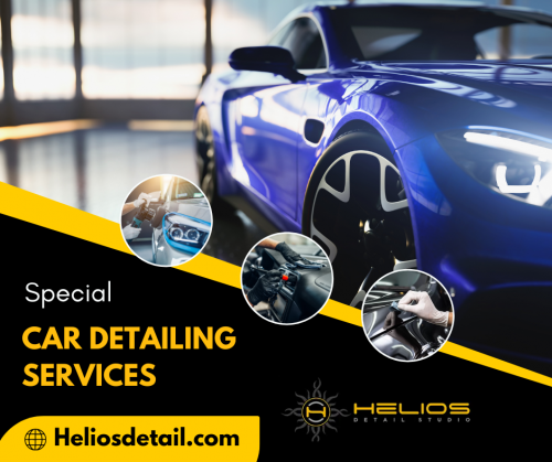 We provide the highest quality detailing services to everyone. Our expert detailers restore vehicles with the most advanced car care techniques making it the easiest way to keep your car shining. Send us an email at heliosdetailstudio@gmail.com for more details.
