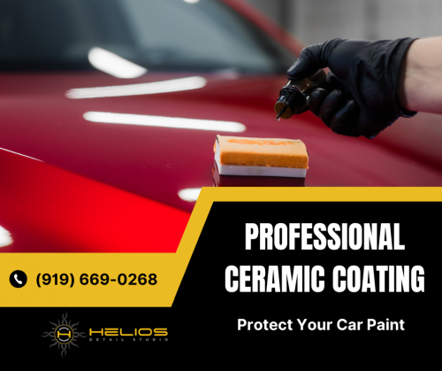 If you are serious about preserving the beauty of your car, the ceramic coating will give the results! Our experts will protect you from unwanted minor scratches and other paint-damaging debris that can drive a car owner crazy. Send us an email at heliosdetailstudio@gmail.com for more details.