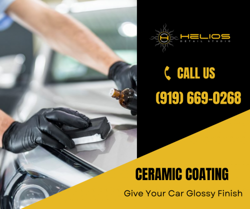 Our experts offer ceramic coating for cars that can help to reduce dirt and add a smooth preservative layer on your vehicle paint surface. Send us an email at heliosdetailstudio@gmail.com for more details.