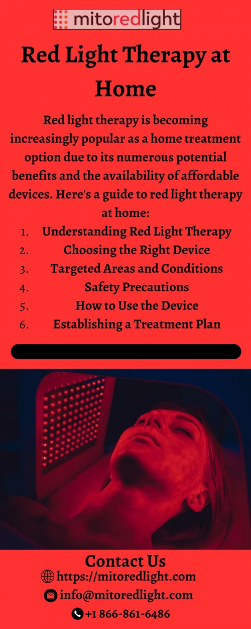 Experience the benefits of red light therapy at home with Mito Red Light. Our innovative devices deliver targeted red and near-infrared wavelengths to promote skin health, pain relief, and overall wellness. Conveniently transform your space into a rejuvenation haven with Mito Red Light, your trusted partner for effective and convenient red light therapy at home.
https://mitoredlight.com/