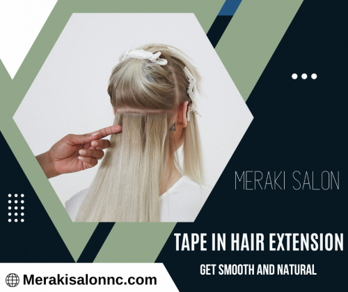 We offer highly effective stylist hair extensions for women to add texture and volume to their hair. Our experts provides a variety of hair renewals to make up your looks for the outing parties. Send us an email at infomerakisalonnc@gmail.com for more details.