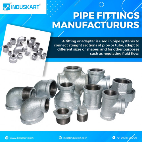 Looking for Pipe Fittings in India ? Induskart is one of the leading Pipe Fittings Manufacturers and supplier in India, We also provide one stop solution and vendor consolidation and act as project procurement partner. We deal in valves, pipes, fittings, flanges, gaskets and fasteners.