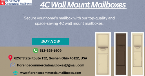 Are you searching for the best quality of mailboxes that combine durability and security? Our extensive range of mailboxes at Florence Commercial Mailboxes is the perfect solution. We offer 4C wall mount mailboxes that meet USPS regulations and make them a great choice for residential and commercial use. Browse our mailbox collection today!

Visit here: https://www.florencecommercialmailboxes.com/4c-collection-boxes