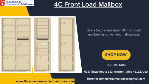 Make your mail system more efficient by investing in a high-quality 4C front load mailbox from Florence Commercial Mailboxes. Our secure and durable mailboxes are designed for businesses and residential communities, offering convenient mail storage and easy access. With a variety of stylish options to choose from, elevate your property's curb appeal effortlessly. Visit the website to buy mailboxes that suit your needs.

Visit: https://www.florencecommercialmailboxes.com/4c-front-load