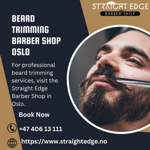 For professional beard trimming services, visit the Straight Edge Barber Shop in Oslo. Our skilled barbers specialize in crafting precision beards, ensuring a tailored and polished look. Experience the art of grooming at its finest with Straight Edge Barber Shop – where your impeccable beard begins. Book your appointment for a refined and polished look today!
Our website: https://www.straightedge.no/services