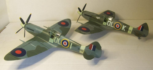 Airfix Spitfire XIVc 10
