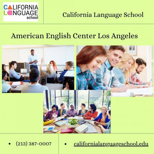 At the American English Center Los Angeles, we offer unparalleled language instruction tailored to meet the diverse needs of our students. With a dynamic curriculum and experienced educators, our center provides immersive learning experiences that foster fluency and confidence in American English. Join us to embark on a journey towards linguistic mastery and cultural enrichment in the heart of LA.

Visit here:- https://californialanguageschool.edu/english-courses/