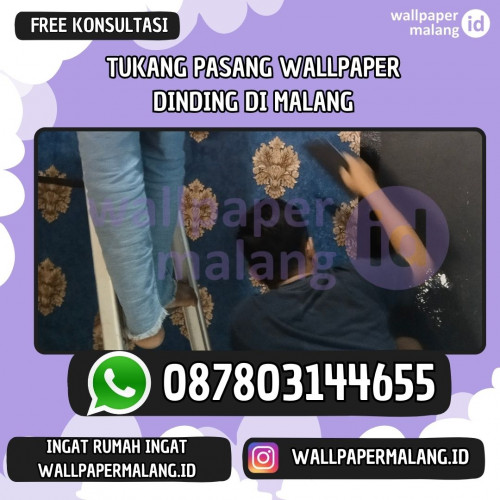 Tukang Pasang Wallpaper Dinding di Malang