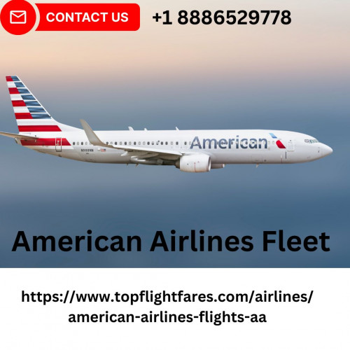 The fleet is the backbone of any airline, playing a crucial role in its operations, efficiency, and competitiveness. Effective fleet management ensures that an airline can meet passenger demand, maintain safety standards, and achieve financial sustainability.

https://www.topflightfares.com/airlines/american-airlines-flights-aa
