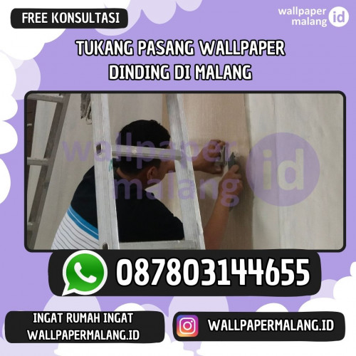 Tukang Pasang Wallpaper Dinding di Malang (1)