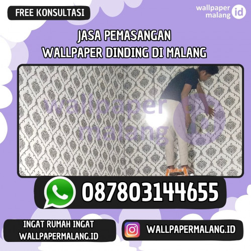 Jasa Pemasangan Wallpaper Dinding di Malang