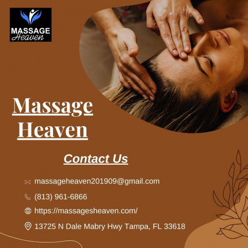 Indulge in relaxation at Massage Heaven. Our skilled therapists offer a variety of massages to soothe your body and mind, providing a blissful escape from everyday stress.
Visit Here: https://massagesheaven.com/