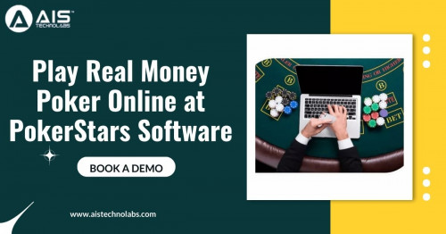Discover the thrill of real money poker online with PokerStars Software by AIS Technolabs. Immerse yourself in the world of high-stakes action and skillful gameplay. Join thousands of players worldwide in the ultimate poker experience.

Website: https://www.aistechnolabs.com/pokerstars-software/