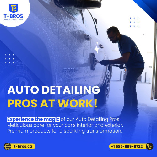 Trust T-Bros Auto Detailing for professional exterior detailing services in Calgary, AB. Our experienced team delivers meticulous care to enhance your vehicle's appearance and protect its exterior. Contact us at (587) 999-8722 for premium detailing that leaves your car shining like new.
Visit Us: https://t-bros.ca/services/exterior-detailing