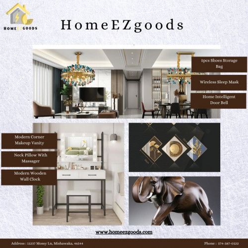 Transform your vanity into a sanctuary of sophistication with Modern Corner Makeup. Elevate your beauty routine with sleek designs tailored for contemporary spaces. Our curated content combines functionality and style, offering innovative storage solutions and luxe finishes. Embrace the essence of modern elegance and indulge in a makeup experience that reflects your refined taste.

Visit here:- https://www.homeezgoods.com/collections/furniture/products/makeup-vanity-table-with-lighted-mirror-power-outlet-2-drawer-vanity-desk-with-mirror-and-lights