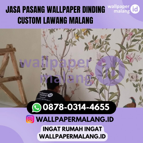 Jasa Pasang Wallpaper Dinding Custom Lawang Malang