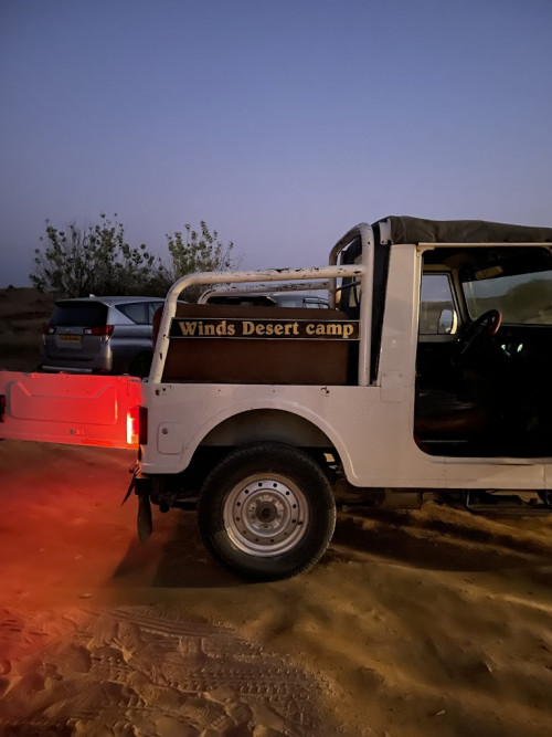 For more info visit https://www.windsdesertcamp.com/jeep-desert-safari-jaisalmer.html