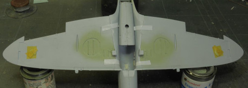 Airfix Spitfire XVIII 84