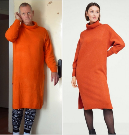 31 Pull robe orange